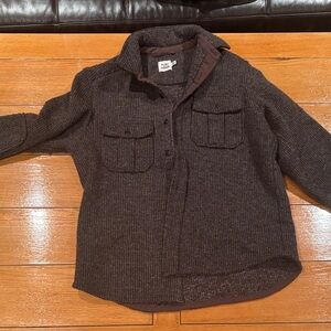 Men's Brown Wool Jacket
